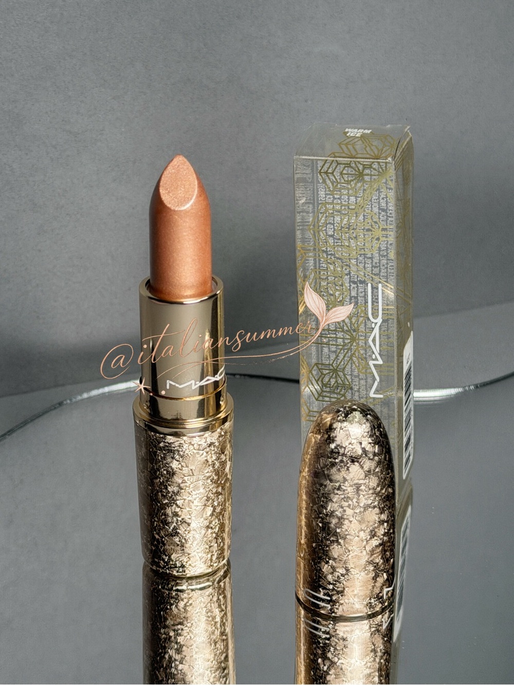 Mac Snow Ball Limited Edition Frost Lipstick Warm Ice Rare Discontinued NIB